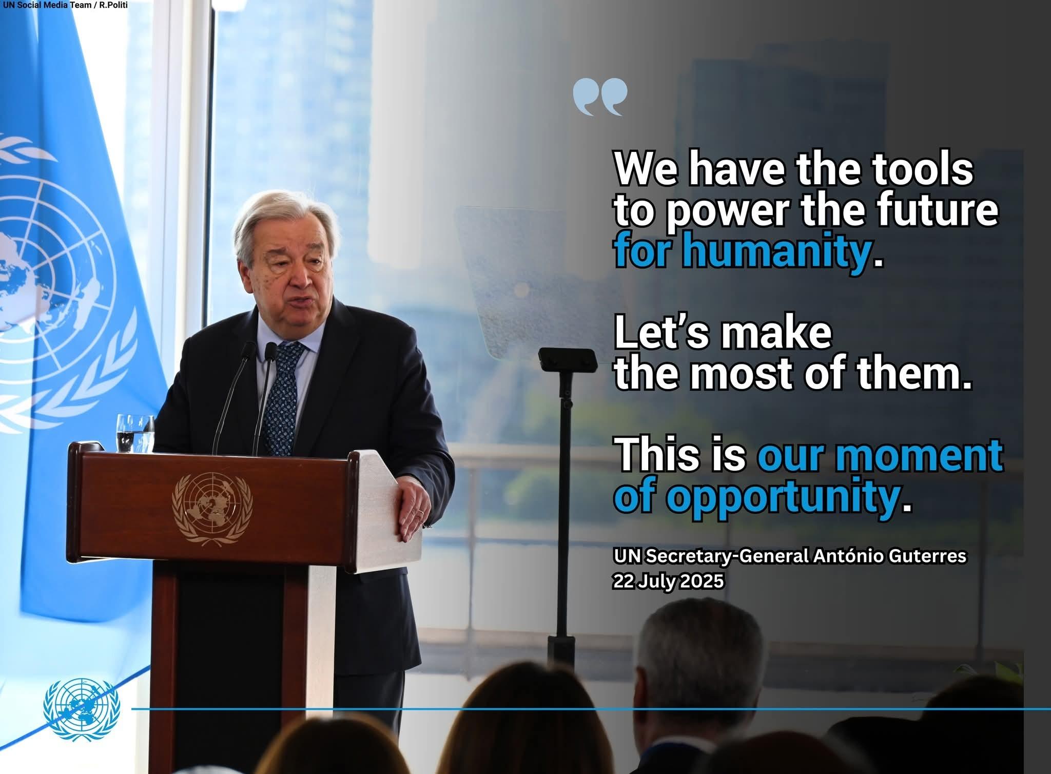 A  "moment of opportunity"